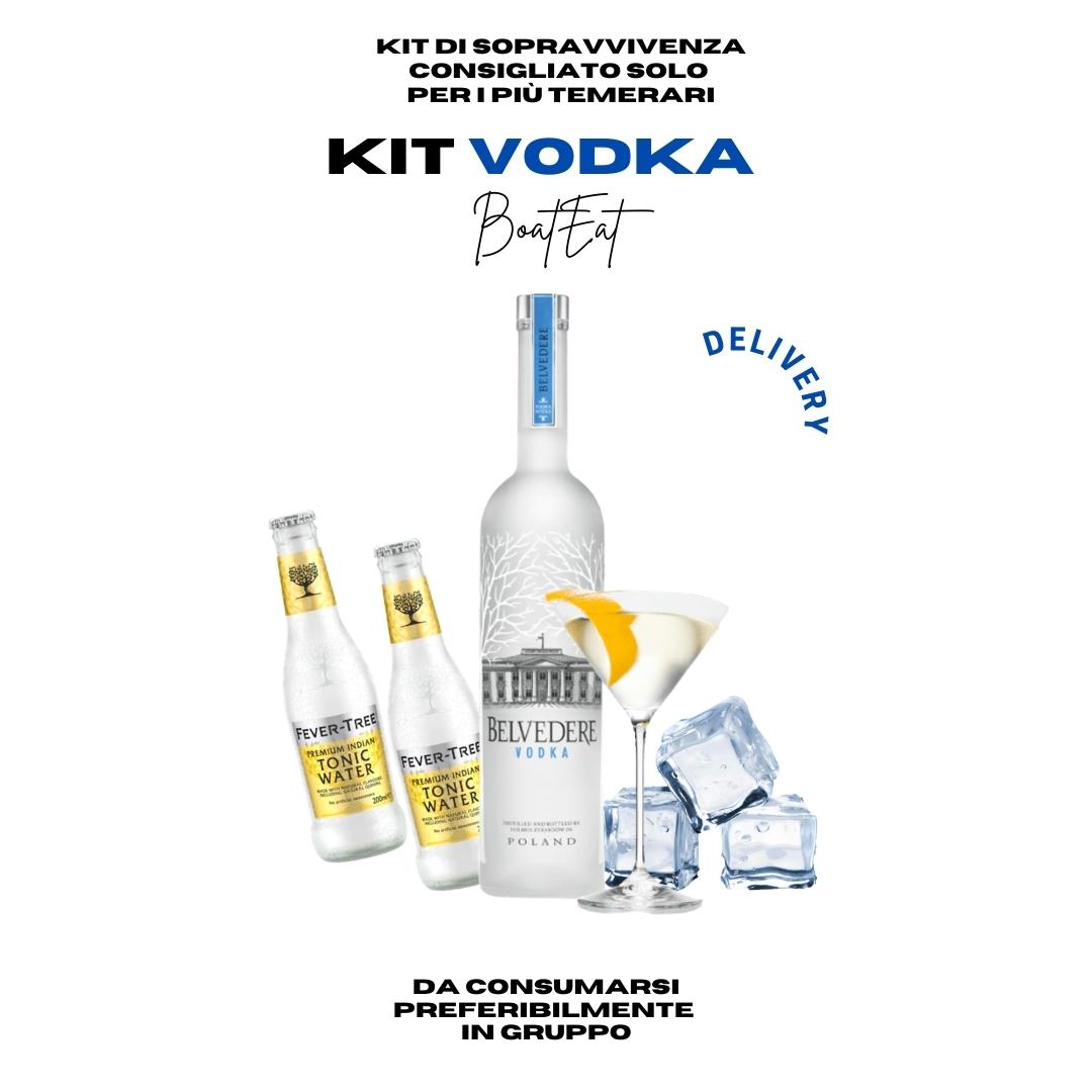 Kit Vodka Belvedere 70cl + lemon/tonic – BOATEAT