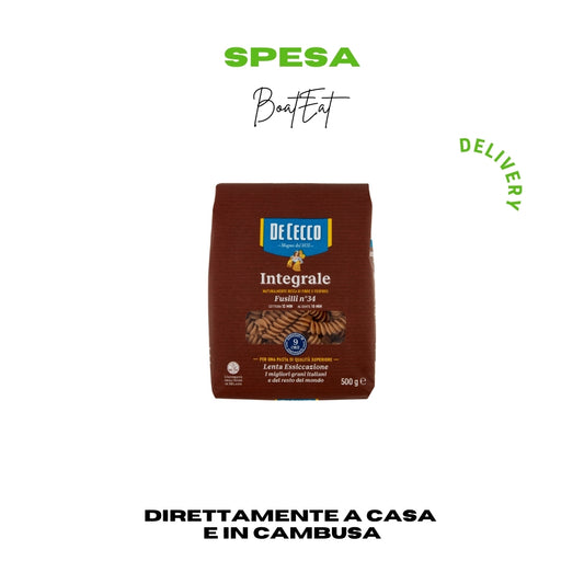 Pasta De Cecco Integrale Fusilli 500 g
