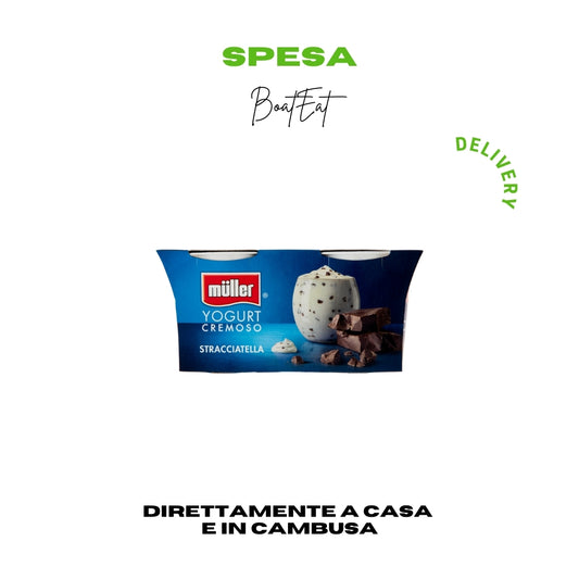 Yogurt Müller Cremoso Stracciatella 2 x 125 g