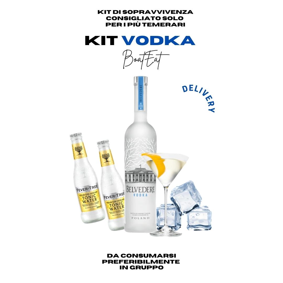 Kit Vodka Belvedere 70cl + lemon/tonic