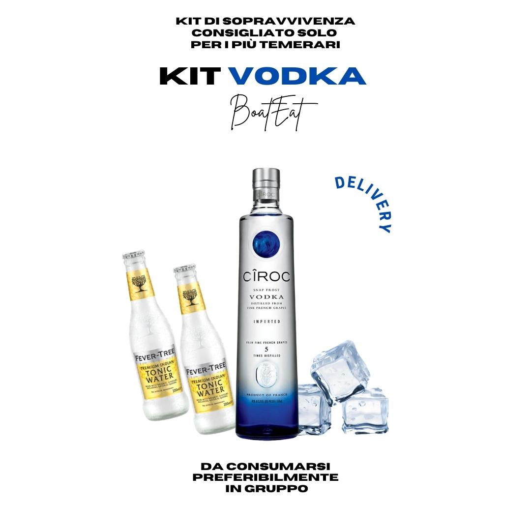 Kit Vodka Ciroc 70cl + lemon/tonic